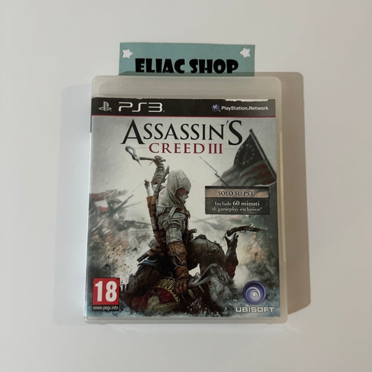 Assassin's Creed III - Gioco per PlayStation 3 PS3 - PAL ITA